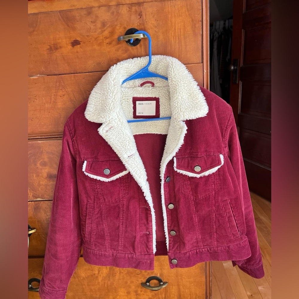 Corduroy Sherpa Jacket